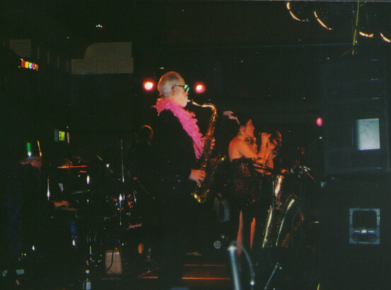The Professor blow's a fantastic sax.